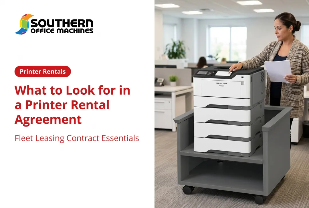 What to Look for in a Printer Rental Agreement
