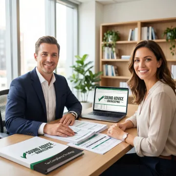 Advisor discussing tax compliance strategy with business owner