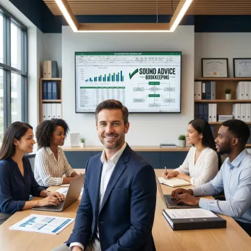 Bookkeeping process meeting for a nonprofit organization