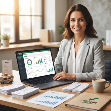 Bookkeeping workflow for a mobile food business