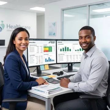 Healthcare receivables reporting and collections workflow