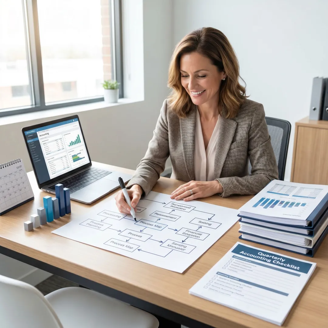 Bookkeeping process planning session
