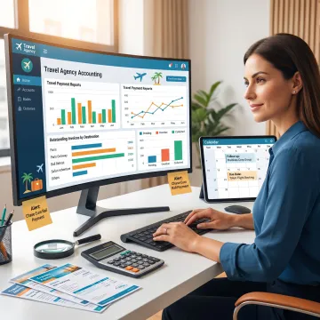 Travel agency receivables management process