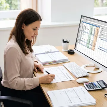 Bookkeeping workflow and tax preparation process