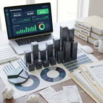 Freelancer bookkeeping and 1099 filing support