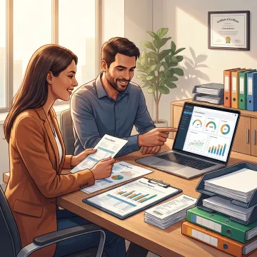 Small business tax preparation consultation