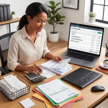 Restaurant accounts payable bookkeeping support