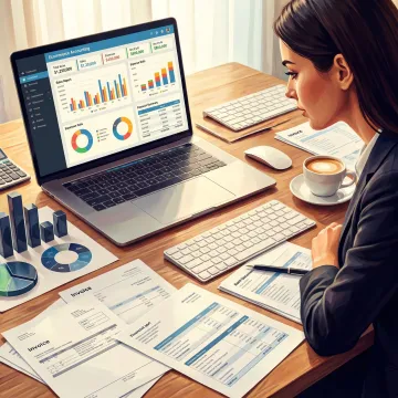 Ecommerce bookkeeping dashboard and financial reports