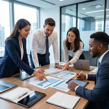 Accounting workflow planning session