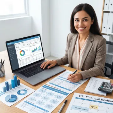 Healthcare bookkeeping process planning session