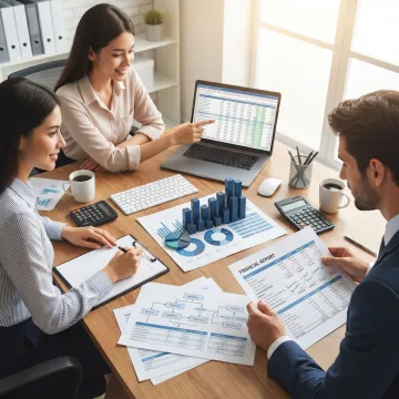 Bookkeeping process planning session