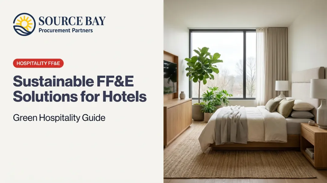 Sustainable FF&E Solutions for Hotels: Green Hospitality Guide