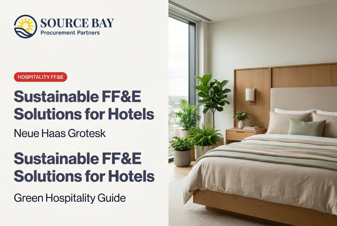 Sustainable FF&E Solutions for Hotels: Green Hospitality Guide