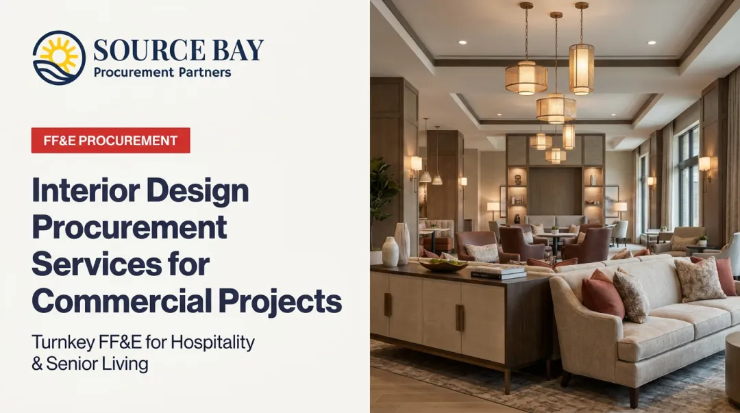 Interior Design Procurement Services for Commercial Projects