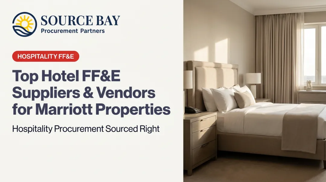 Top Hotel FF&amp;E Suppliers &amp; Vendors for Marriott Properties