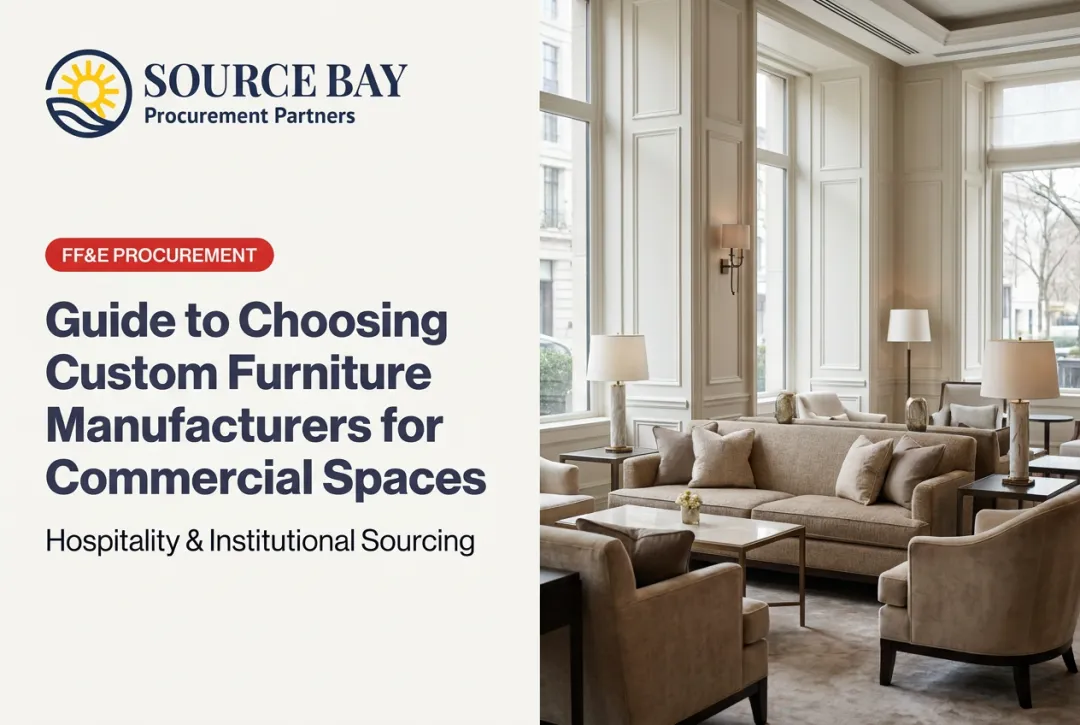 Guide to Choosing Custom Furniture Manufacturers for Commercial Spaces