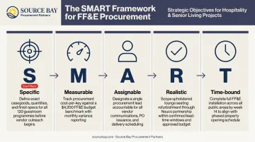 SMART procurement objectives framework applied to FF&amp;E project planning