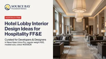 Hotel Lobby Interior Design Ideas for Hospitality FF&amp;E