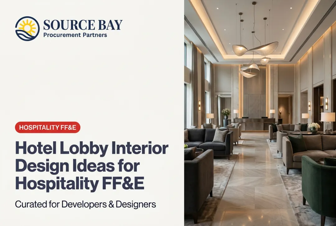 Hotel Lobby Interior Design Ideas for Hospitality FF&E