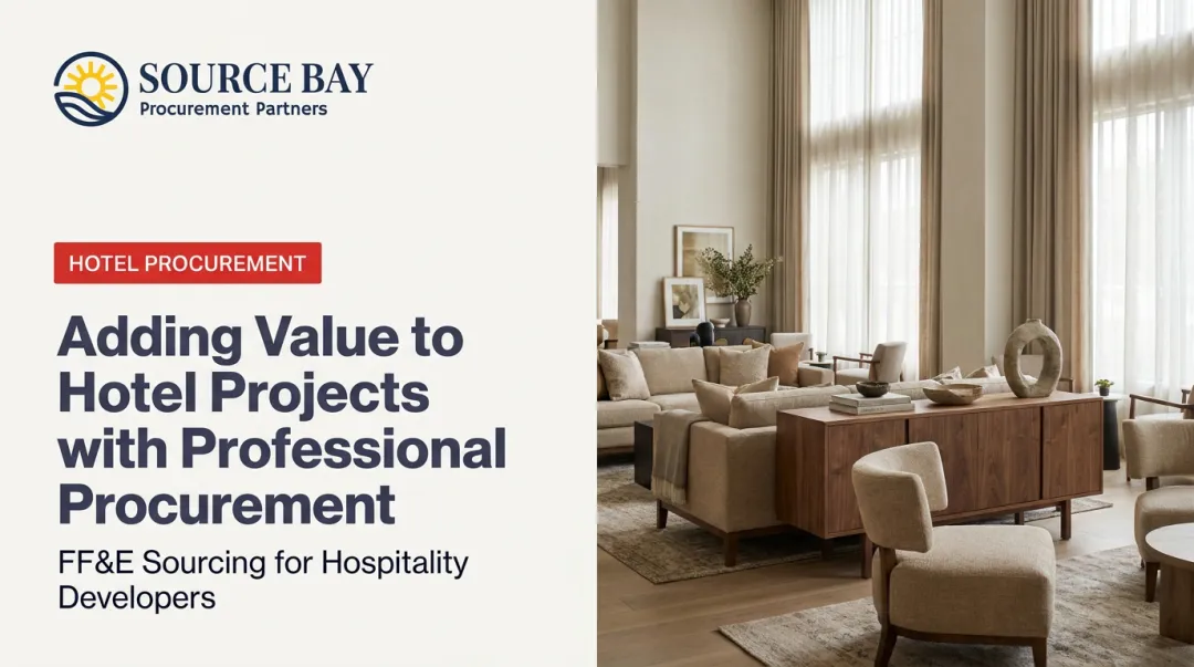 Adding Value to Hotel Projects with Professional Procurement