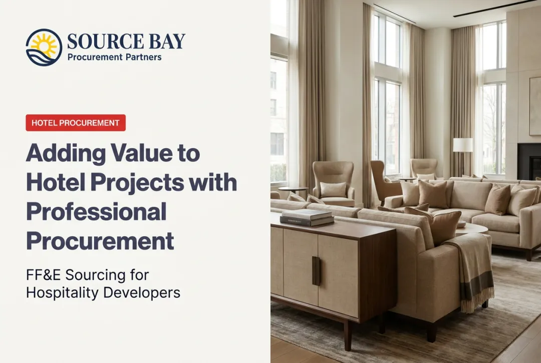 Adding Value to Hotel Projects with Professional Procurement