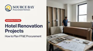 Hotel Renovation Projects: How to Plan FF&amp;E Procurement