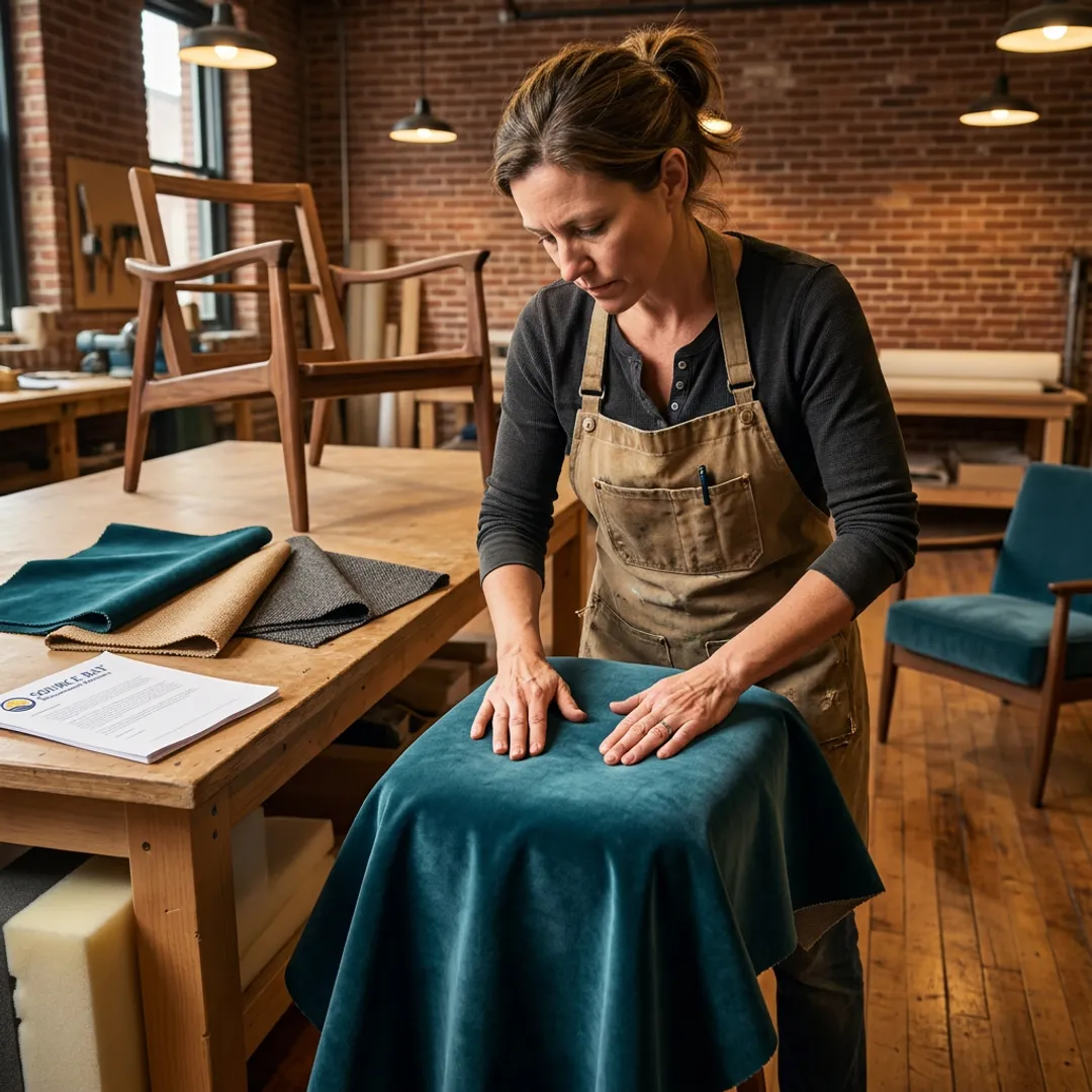 Hospitality furniture restoration process