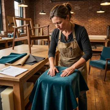 Hospitality furniture restoration process