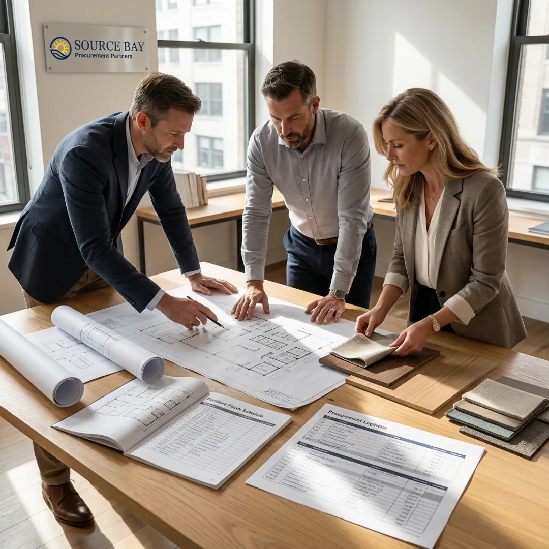 Commercial FF&E procurement process planning
