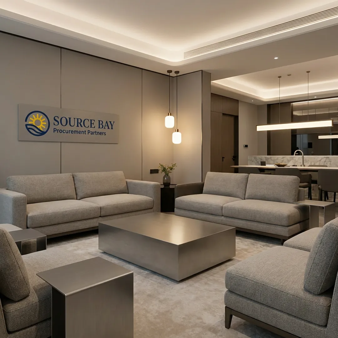 Modern multi-family amenity lounge with new FF&E