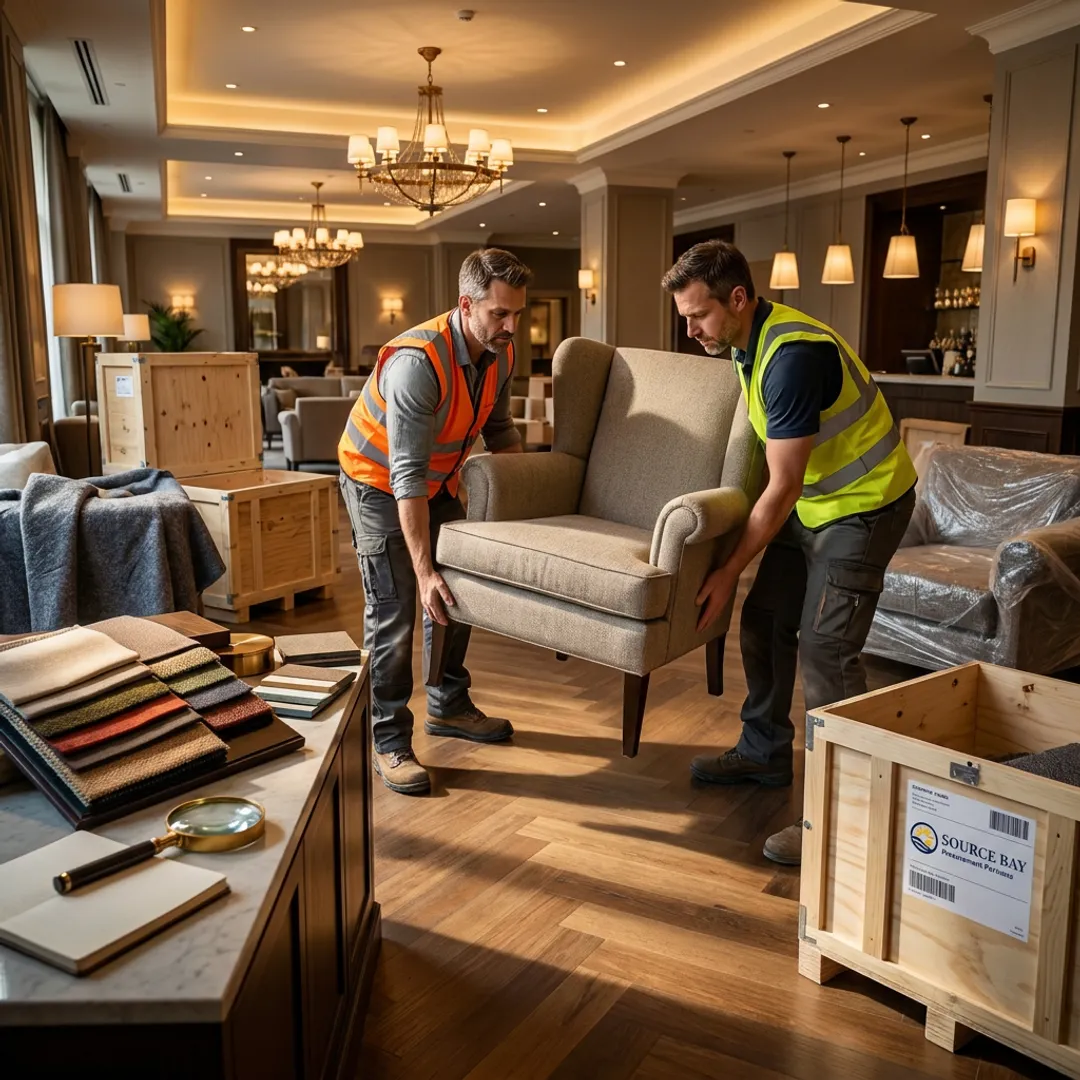 Commercial property refurbishment in progress