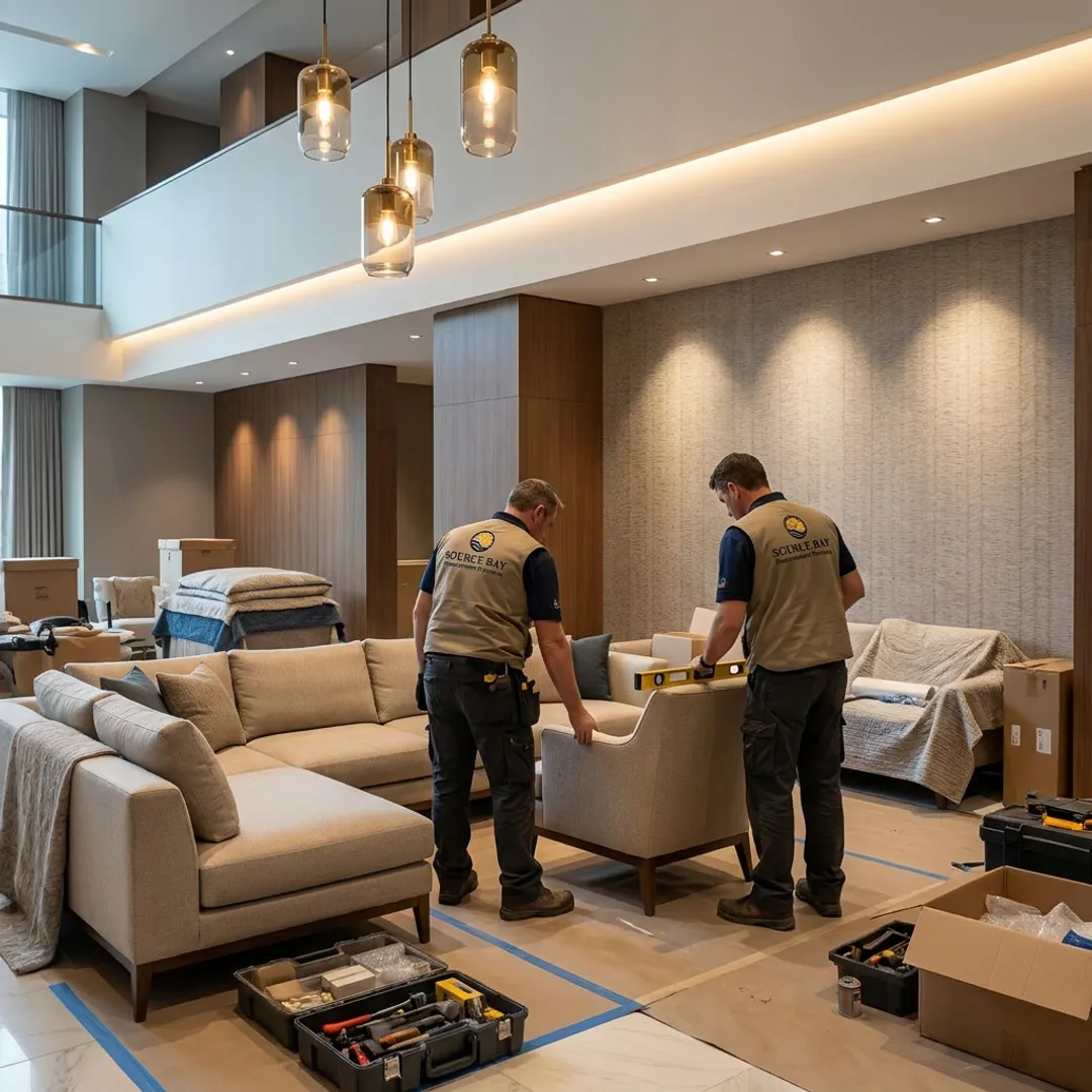 Luxury interior design and FF&E installation