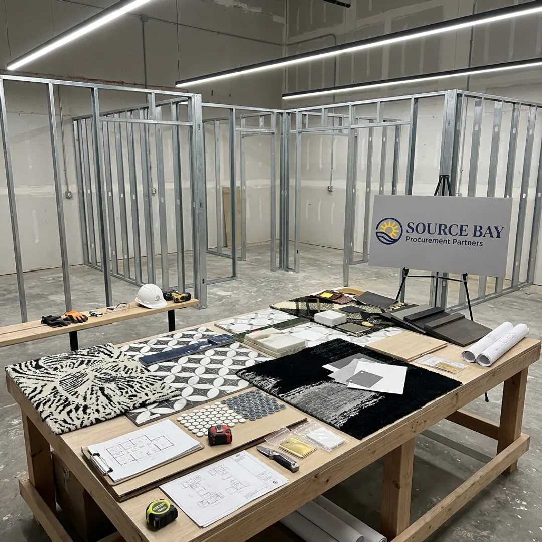 Commercial changing room refurbishment process