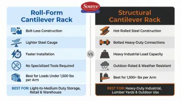 Top 8 Cantilever Rack Systems for Lumber & Long Materials