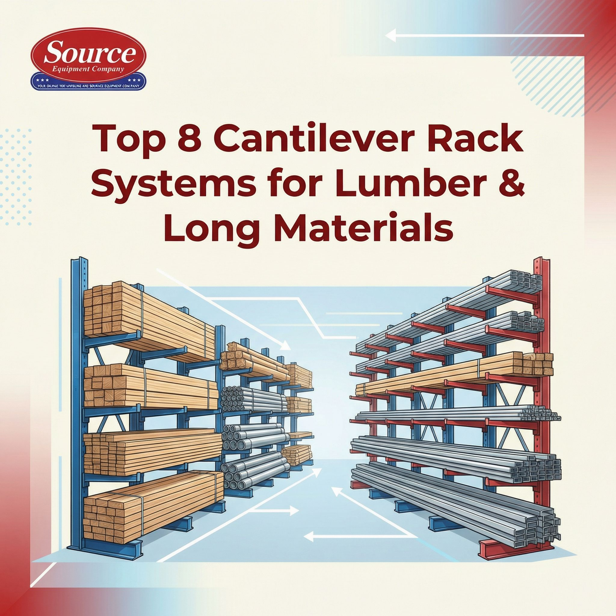 Top 8 Cantilever Rack Systems for Lumber & Long Materials