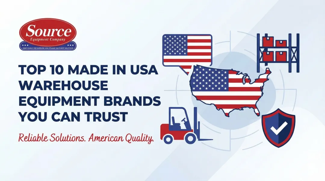 Cover image for Top 10 Made in USA Warehouse Equipment Brands You Can Trust