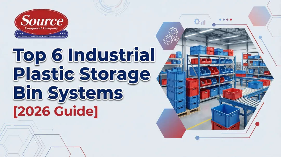 Cover image for Top 6 Industrial Plastic Storage Bin Systems [2026 Guide]
