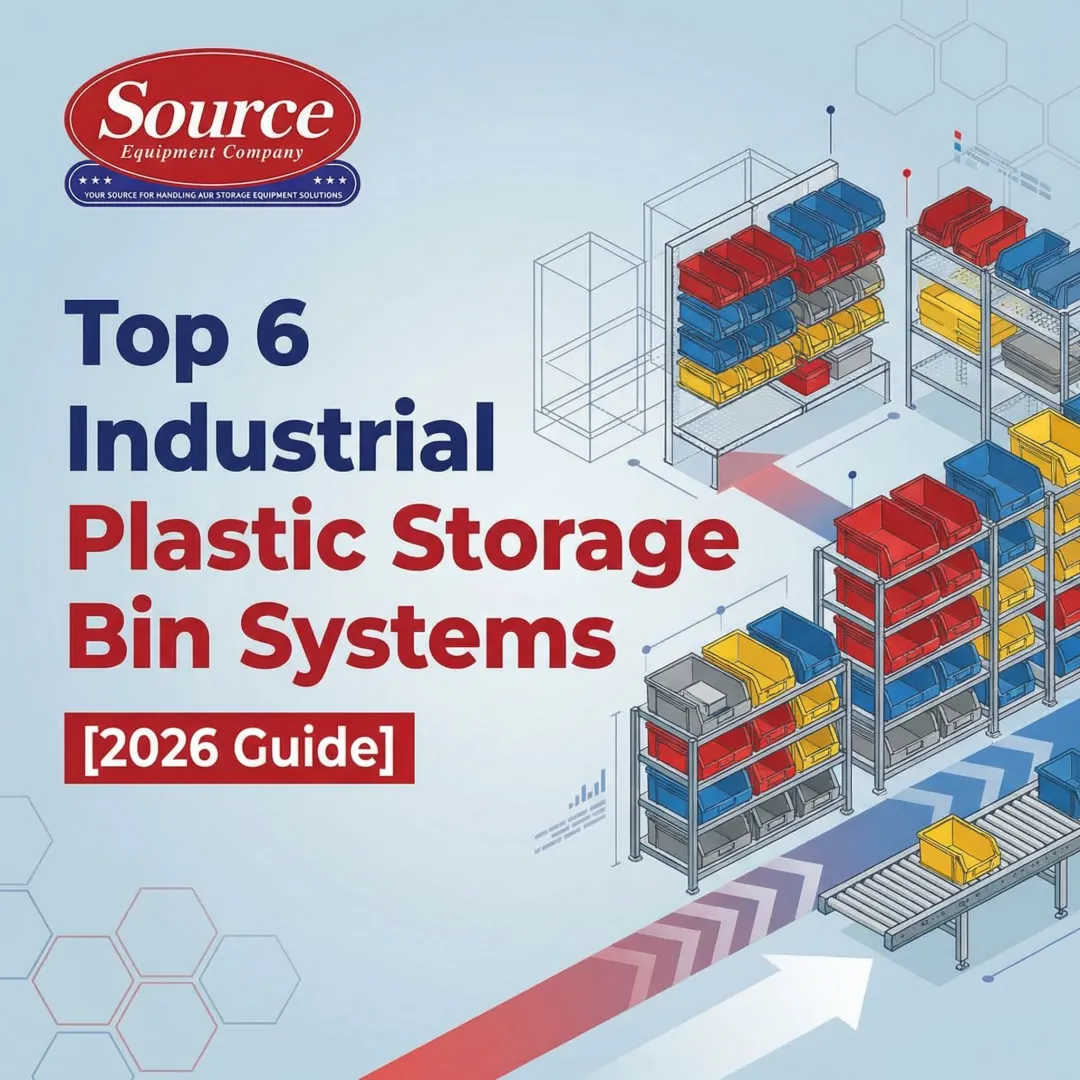 Top 6 Industrial Plastic Storage Bin Systems [2026 Guide]