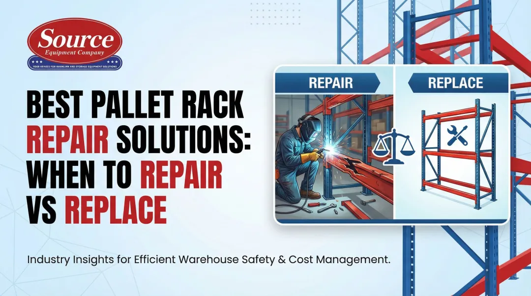 Cover image for Best Pallet Rack Repair Solutions: When to Repair vs Replace