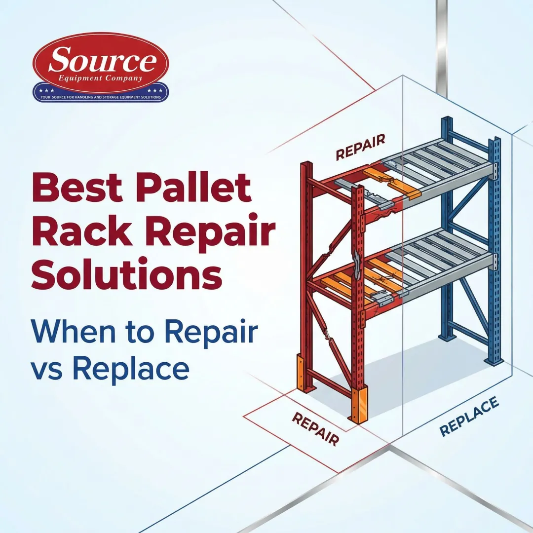 Best Pallet Rack Repair Solutions: When to Repair vs Replace