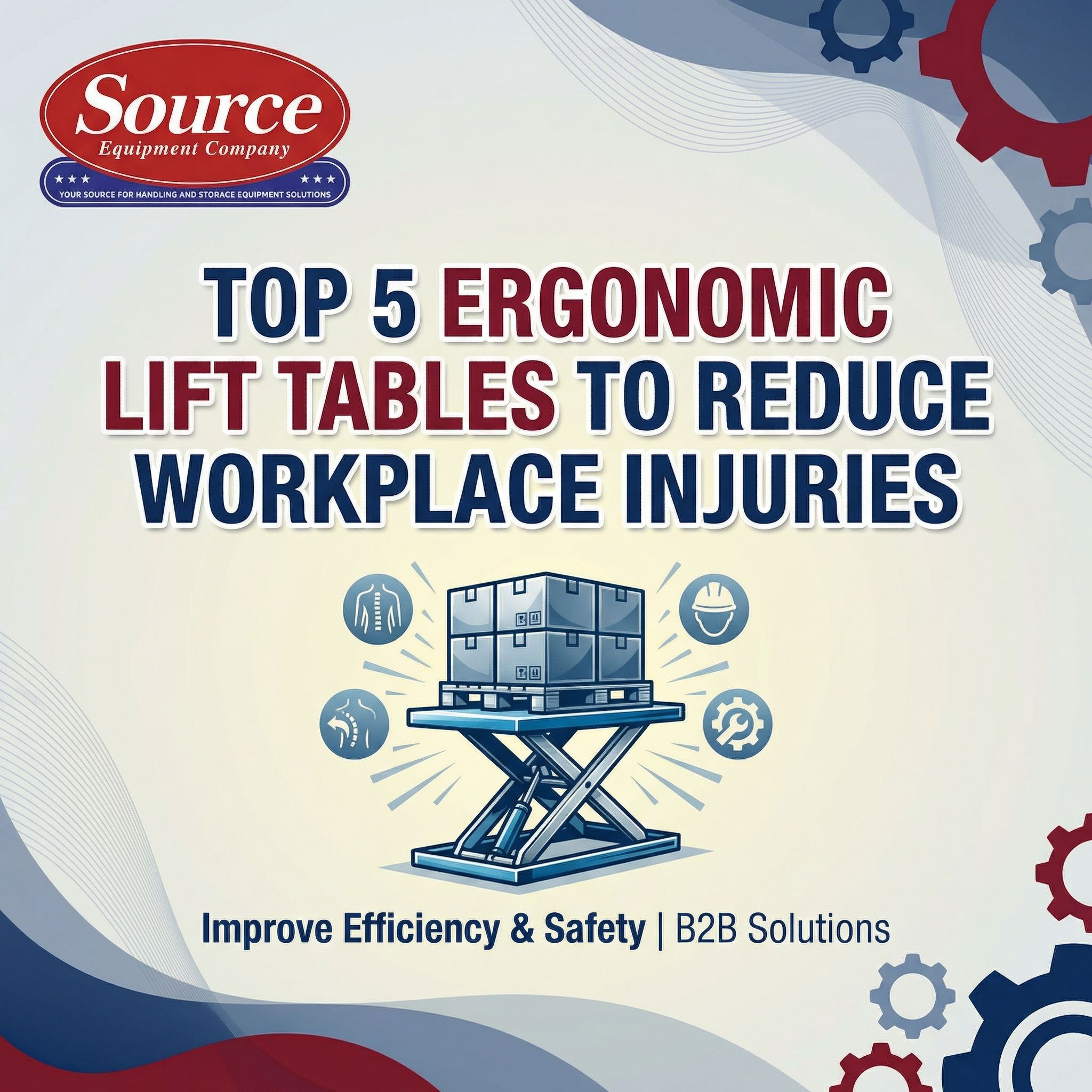 Top 5 Ergonomic Lift Tables to Reduce Workplace Injuries
