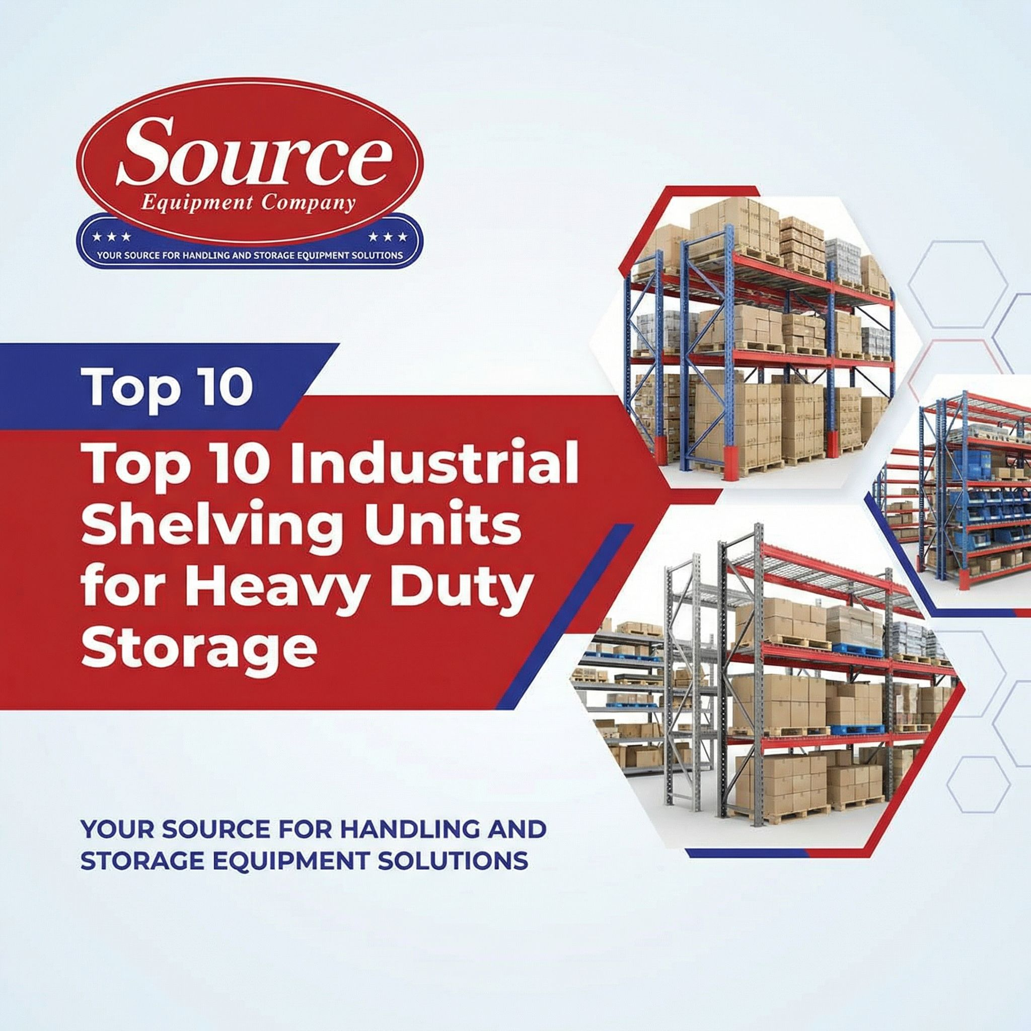 Top 10 Industrial Shelving Units for Heavy Duty Storage