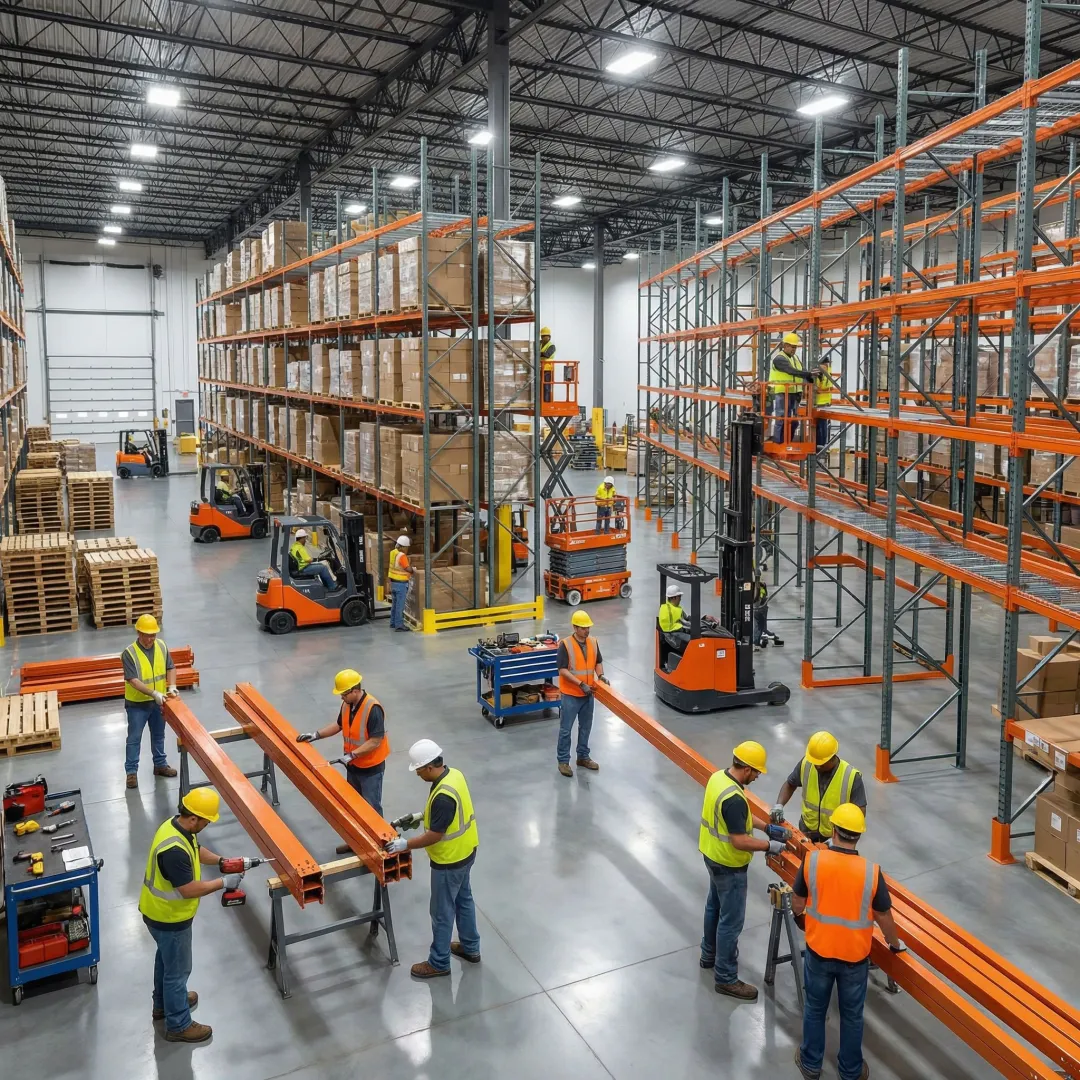 Warehouse Pallet Rack Installation in New York