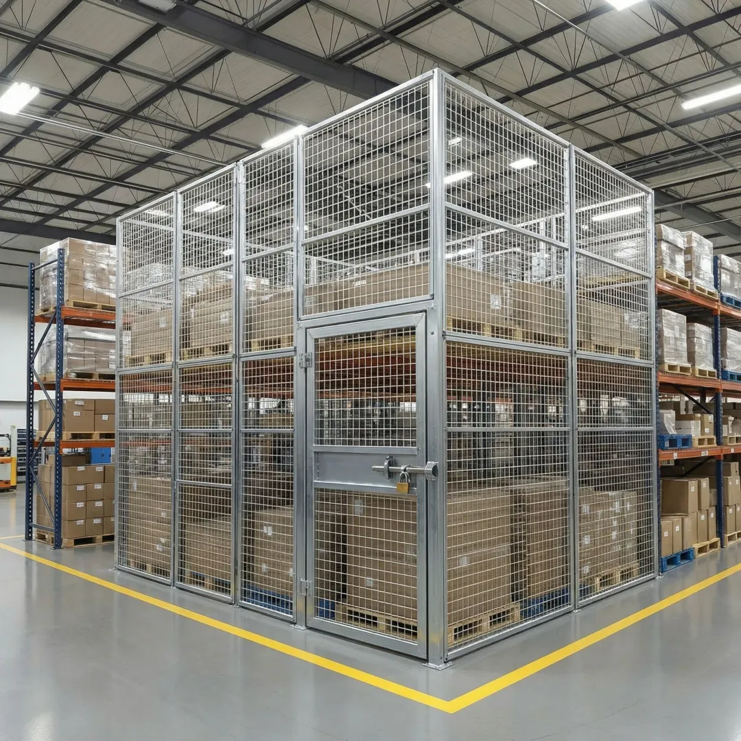 Warehouse Security Cage Solutions in Massachusetts