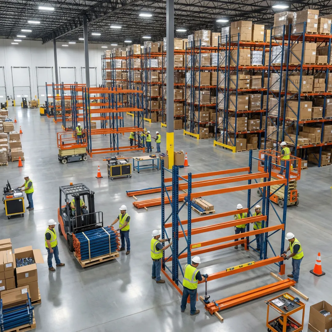 Pallet Rack Installation Services in Massachusetts