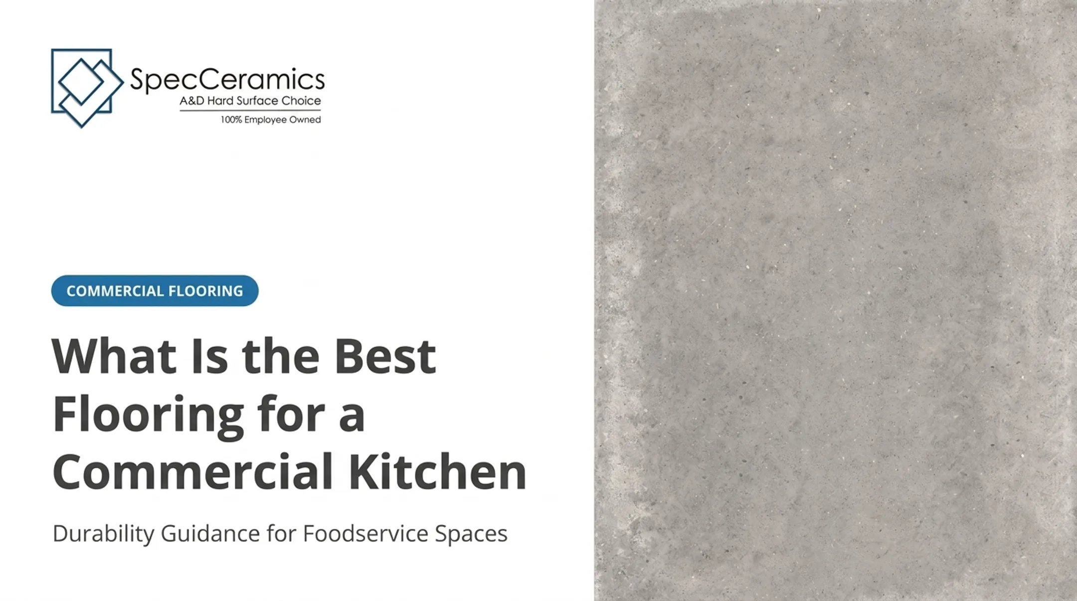 What Is the Best Flooring for a Commercial Kitchen