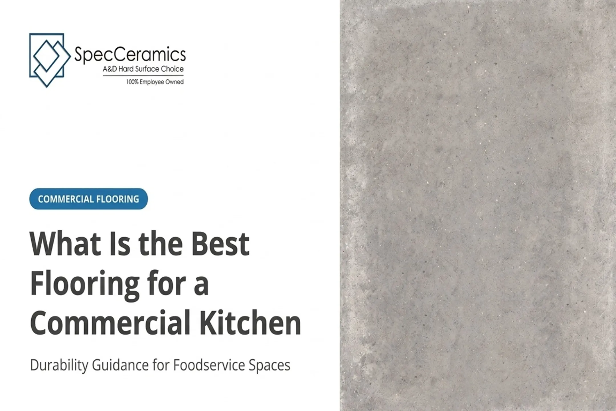 What Is the Best Flooring for a Commercial Kitchen