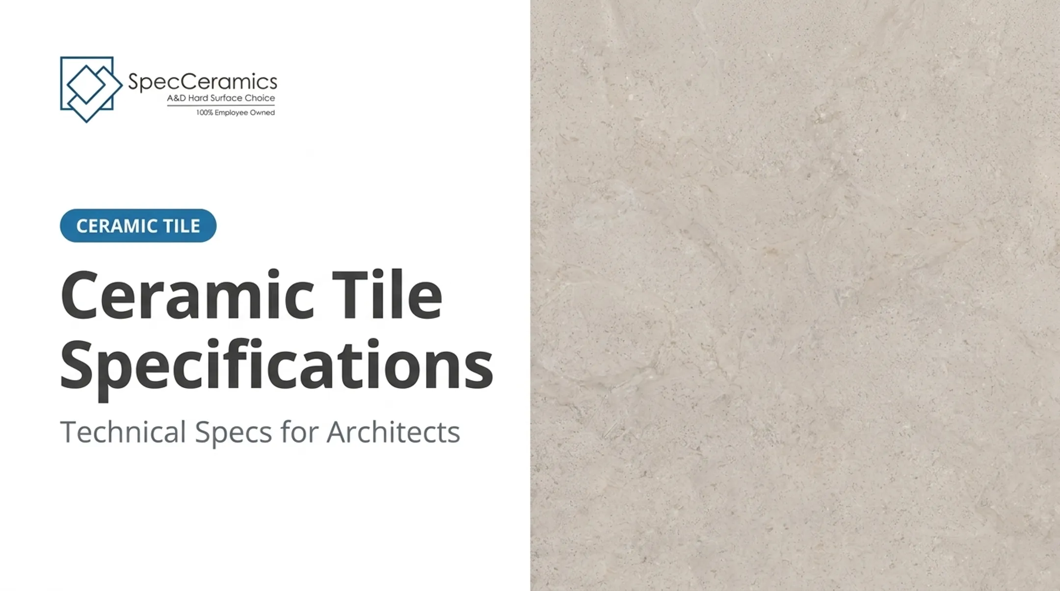 Ceramic Tile Specifications