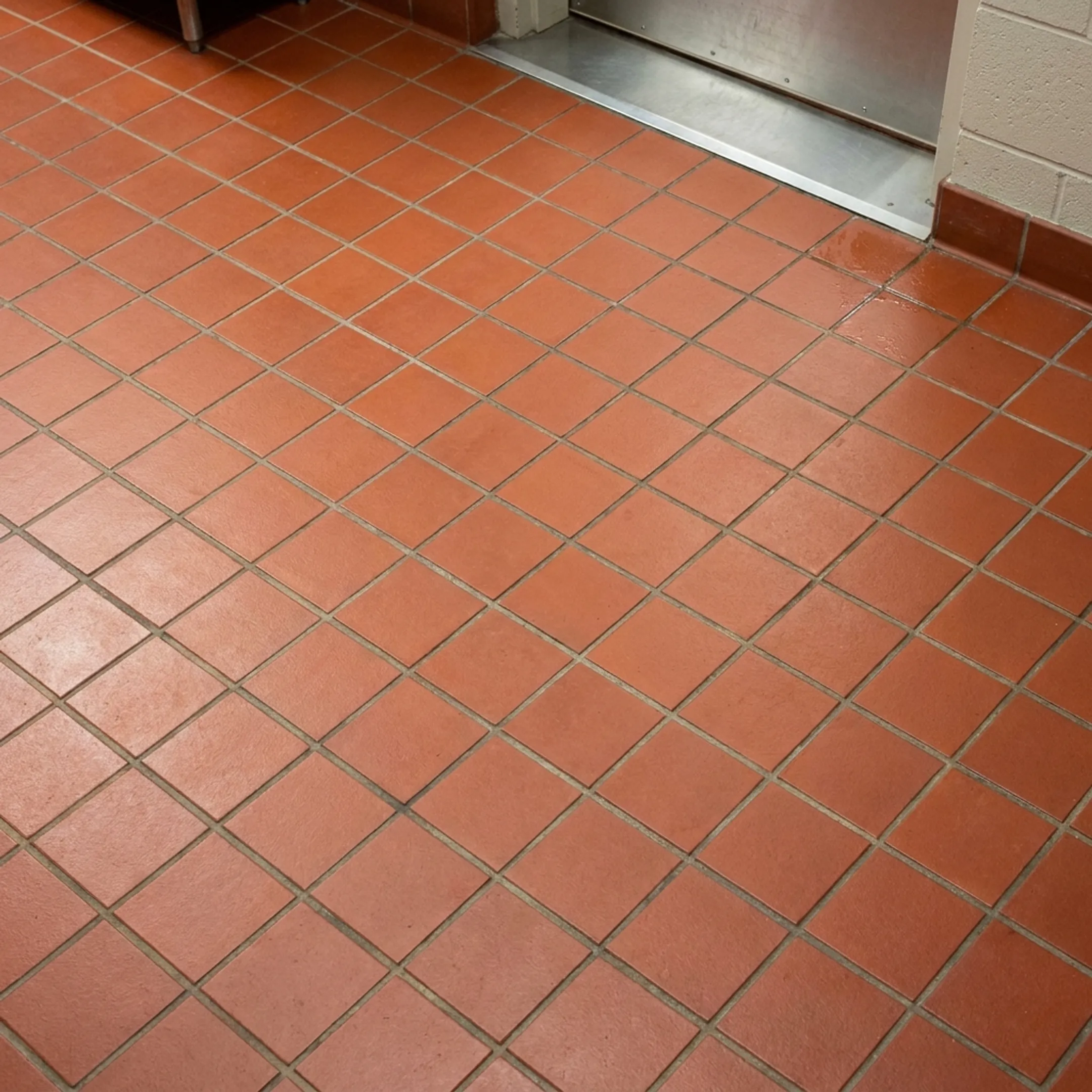 Quarry tile flooring application