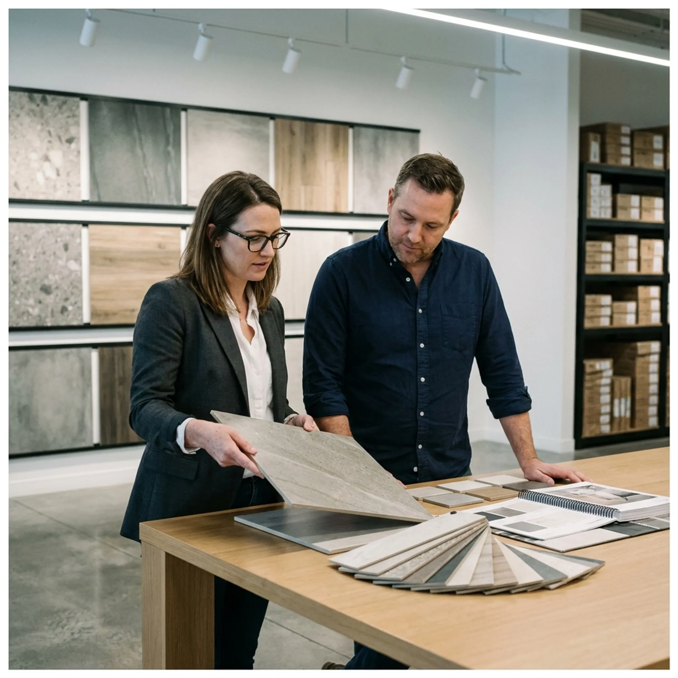 Architectural Design ceramic tile selection